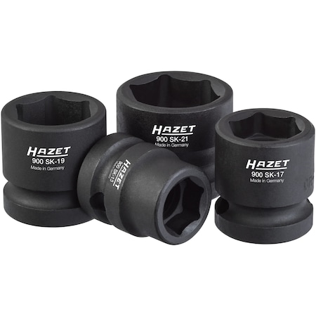 Hazet 900SK/4 - IMPACT SOCKET SET HZ900SK/4